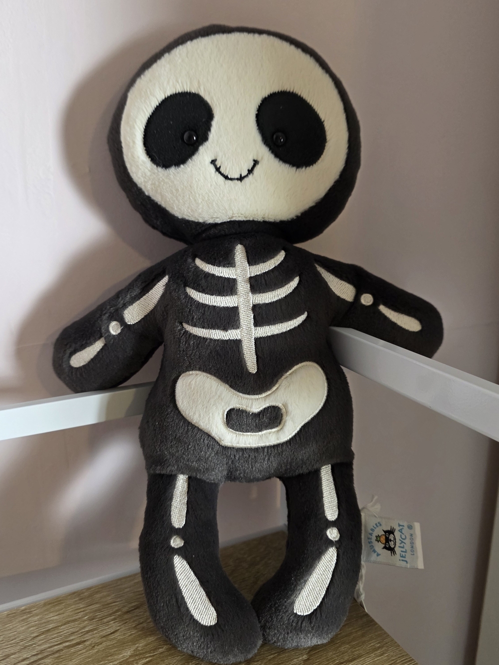 Jellycat Skeleton Bob Plush NWT